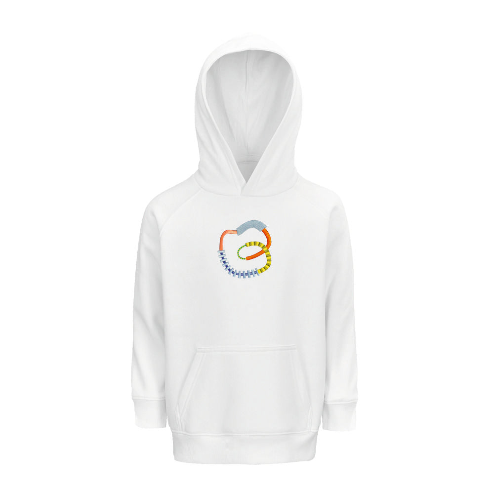 Bērnu džemperis "BITE" ar izšūtu pilnkrāsu grafisko zīmi