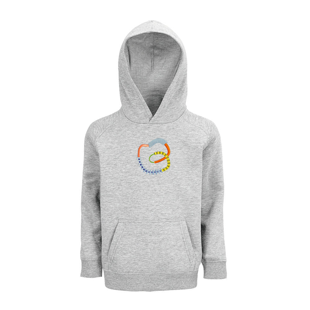 Bērnu džemperis "BITE" ar izšūtu pilnkrāsu grafisko zīmi