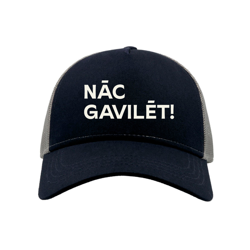 Pieaugušo cepure "Segliņš" ar "Nāc Gavilēt!" izšuvumu